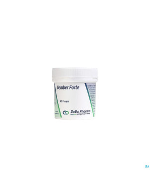 Gember-forte caps vegetales 90