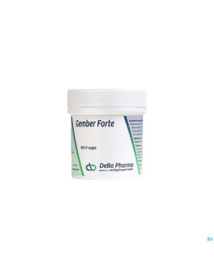 Gember-forte caps vegetales 90