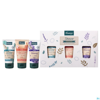 Kneipp coffret shower favourites 3x50ml