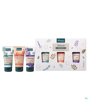 Kneipp coffret shower favourites 3x50ml