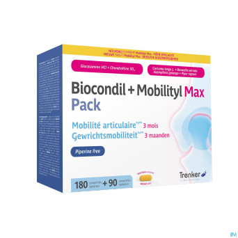 Biocondil+mobilityl max pack comp 180+comp 90 nf