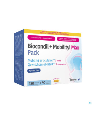 Biocondil+mobilityl max pack comp 180+comp 90 nf