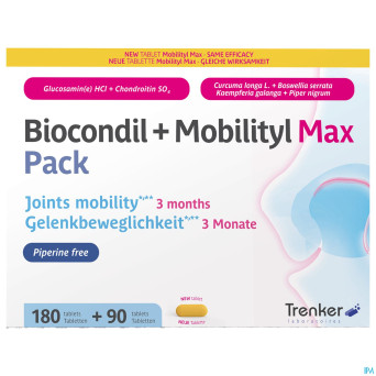Biocondil+mobilityl max pack comp 180+comp 90 nf
