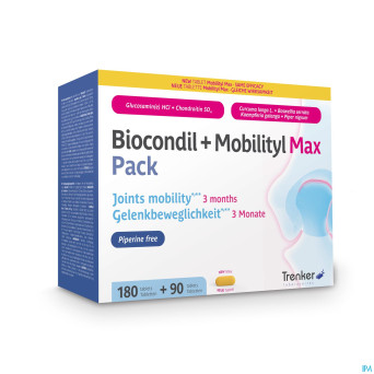 Biocondil+mobilityl max pack comp 180+comp 90 nf
