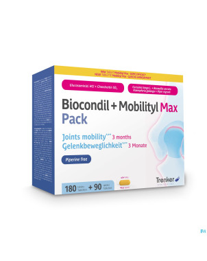 Biocondil+mobilityl max pack comp 180+comp 90 nf