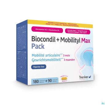 Biocondil+mobilityl max pack comp 180+comp 90 nf