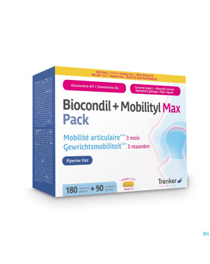 Biocondil+mobilityl max pack comp 180+comp 90 nf