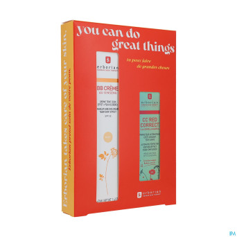Erborian kit bb cc red nude fdm 2 prod.