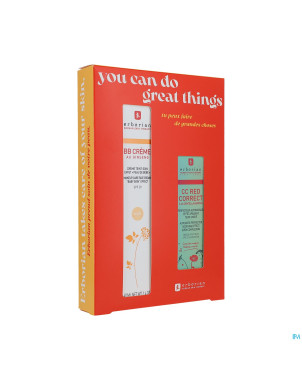Erborian kit bb cc red nude fdm 2 prod.