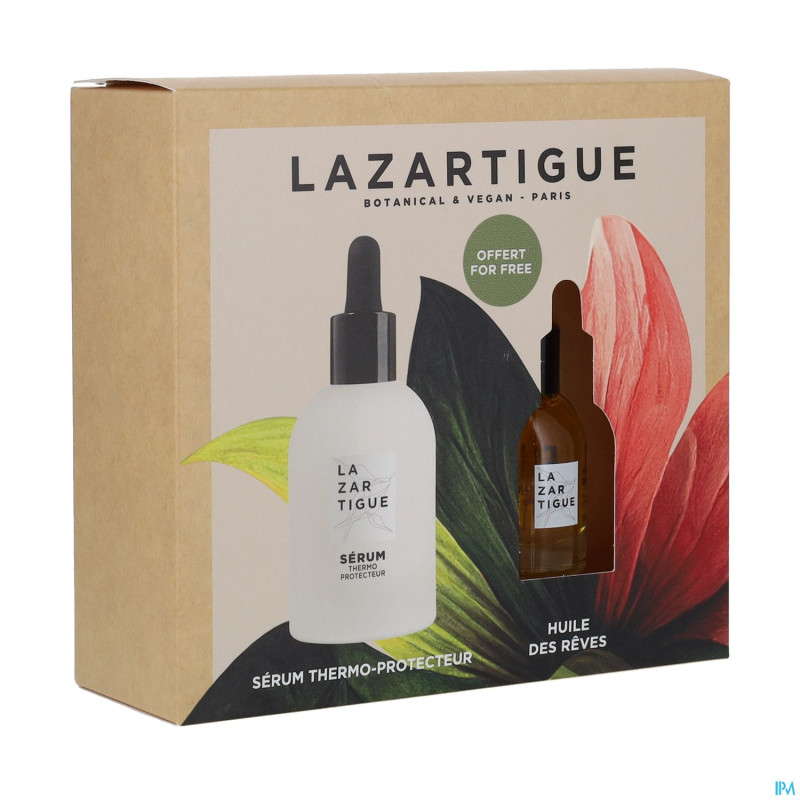 Lazartigue coffr.summer serum thermo50ml+hdr 10ml