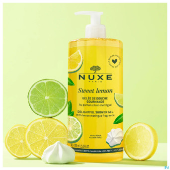 Nuxe sweet lemon gel douche 750ml