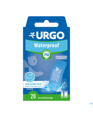 Urgo pansements waterproof 20