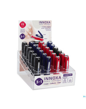 Innoxa coupe ongles inox + reservoir 6,5cm