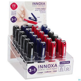 Innoxa coupe ongles inox + reservoir 6,5cm