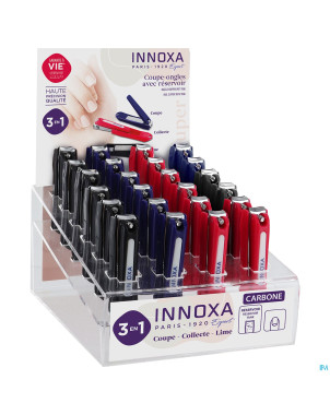Innoxa coupe ongles inox + reservoir 6,5cm