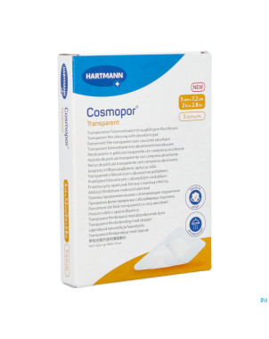 Cosmopor transparent 5cmx7,2cm 5 9010501