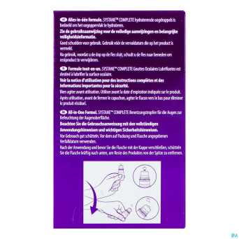 Systane complete gtt ocul. s/conserv.twinpk 2x10ml
