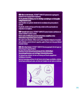 Systane complete gtt ocul. s/conserv.twinpk 2x10ml