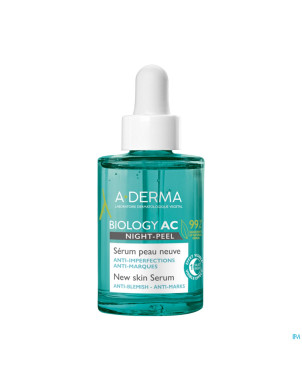 Aderma biology ac night peel serum a/imperf.  30ml