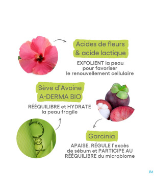 Aderma biology ac night peel serum a/imperf.  30ml