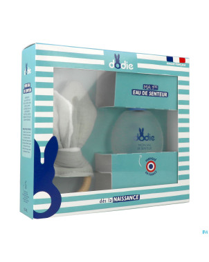 Dodie coffret eau senteur 50ml + doudou vert