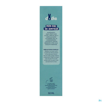 Dodie coffret eau senteur 50ml + doudou vert