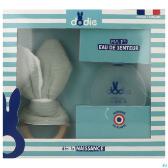 Dodie coffret eau senteur 50ml + doudou vert