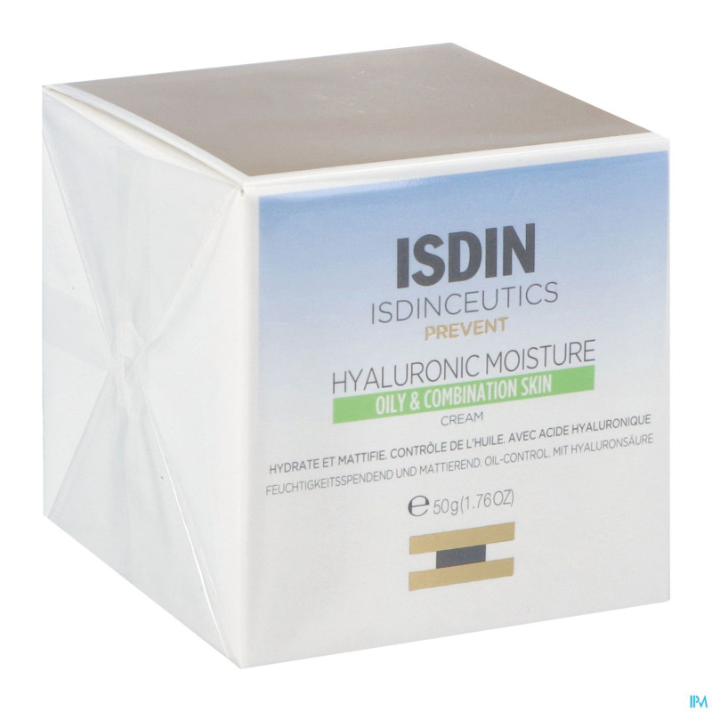 Isdinceutics hyaluronic hydra comb/oily    50g