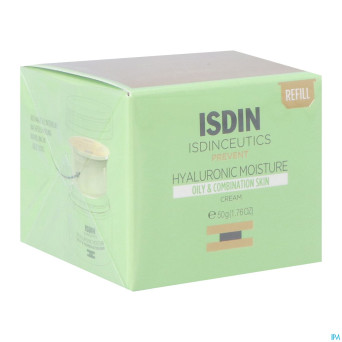 Isdinceutics hyaluronic hydra comb/oily recharg50g