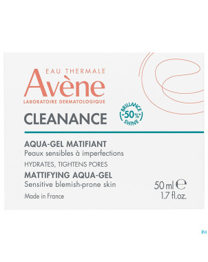 Avene cleanance aqua gel matifiant    50ml