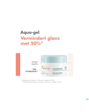 Avene cleanance aqua gel matifiant    50ml