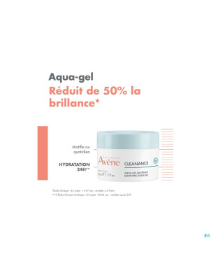 Avene cleanance aqua gel matifiant    50ml