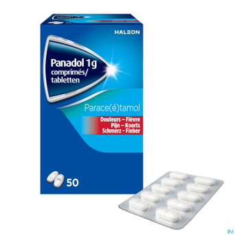 Panadol blister    comp 50x1g