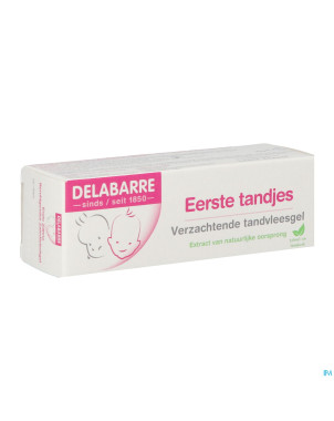 Delabarre premieres dents    tube gel 20g