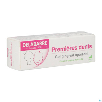 Delabarre premieres dents    tube gel 20g