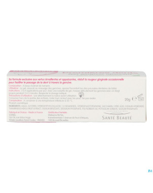 Delabarre premieres dents    tube gel 20g