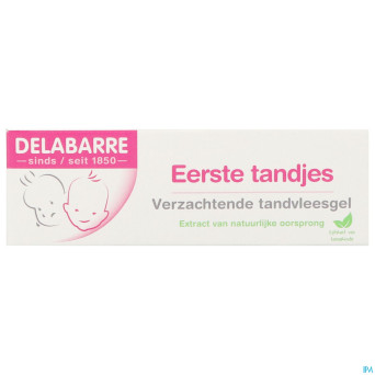 Delabarre premieres dents    tube gel 20g