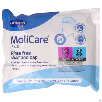 Molicare skin rinse free shampoo cap 1 9950770