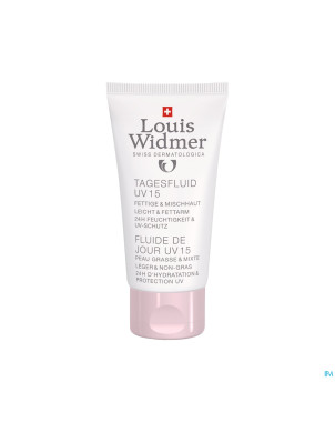 Widmer fluide jour uv15 parf tube 50ml