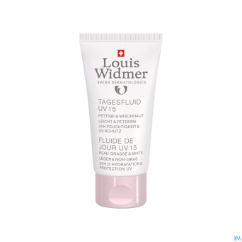 Widmer fluide jour uv15 n/parf tube 50ml