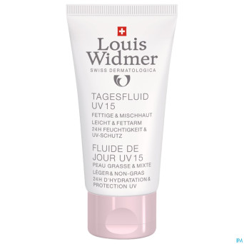 Widmer fluide jour uv15 n/parf tube 50ml