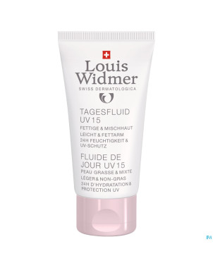 Widmer fluide jour uv15 n/parf tube 50ml