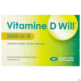Vitamine d will 3200ui caps molle 90