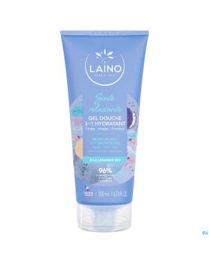 Laino gel douche 3en1 lavande 200ml
