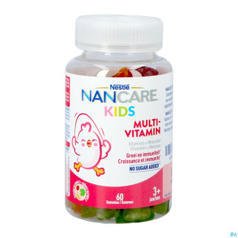 Nancare kids multivit gommes 60
