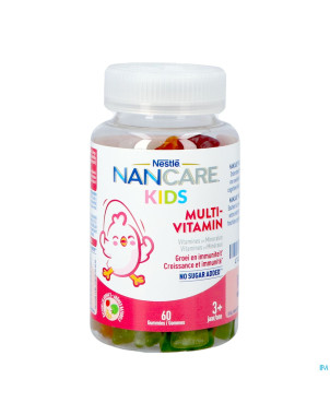 Nancare kids multivit gommes 60