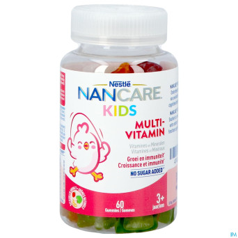 Nancare kids multivit gommes 60
