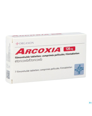 Arcoxia pi pharma 120mg comp pell 7 pip