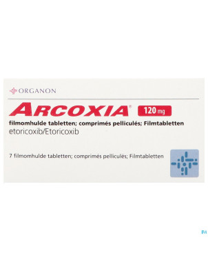 Arcoxia pi pharma 120mg comp pell 7 pip