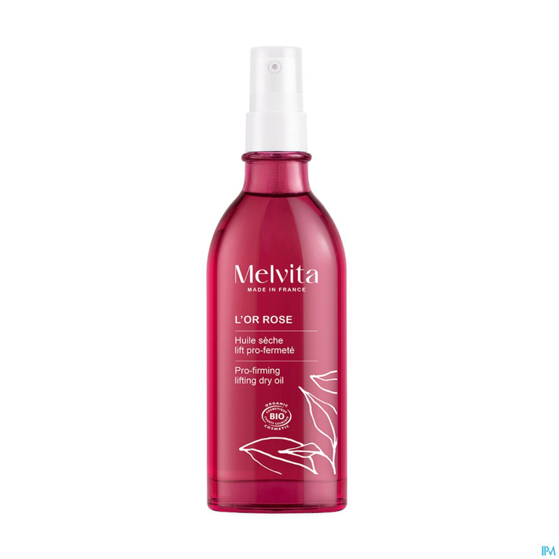 Melvita l'or rose huile fermete suractive 100ml